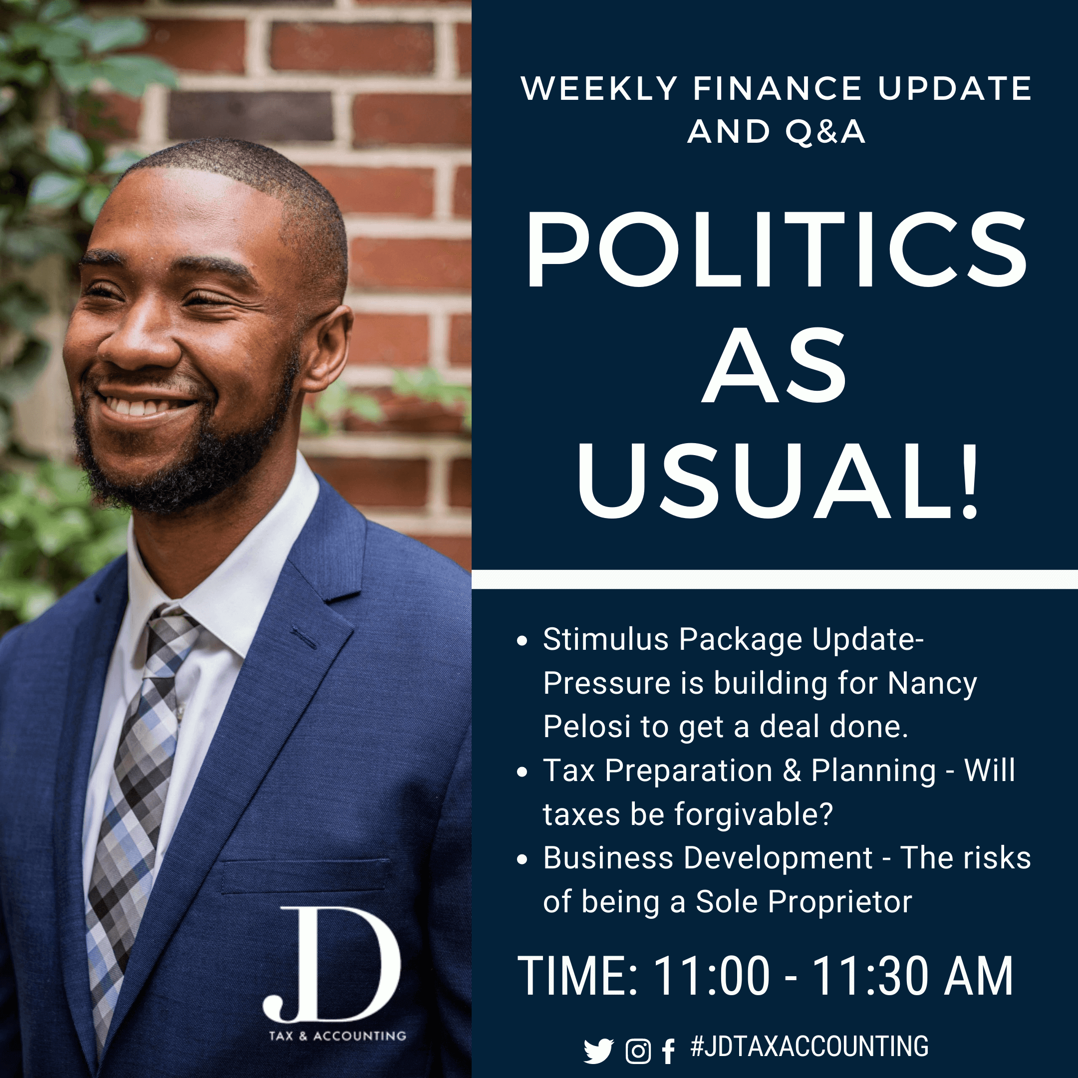 Tax And Accounting Financial Topics with Jarel Daniels