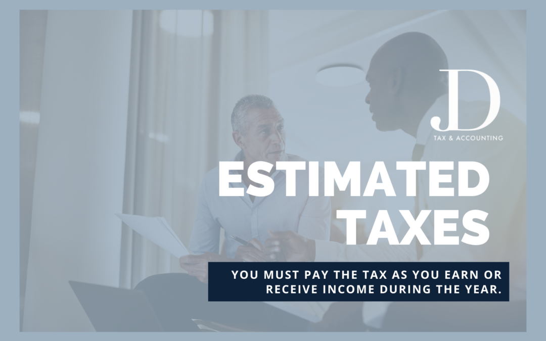 Estimated taxes