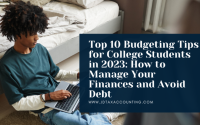 Top 10 Budgeting Tips for College Students in 2023