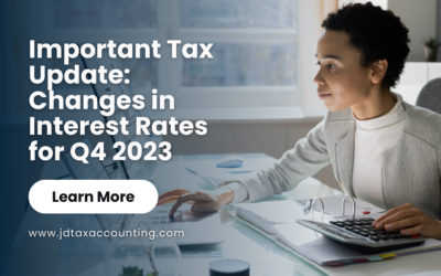 Important Tax Update: Changes in Interest Rates for Q4 2023