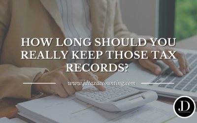 How Long Should You Really Keep Those Tax Records?
